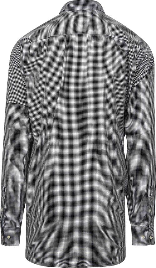 Tommy Hilfiger Big And Tall Shirt Plaid Blue Product / Achterkant