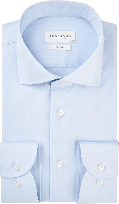 Profuomo Shirt Cutaway Blue Product