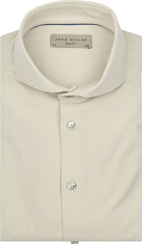 John Miller Hemd Hyperstretch Beige Product