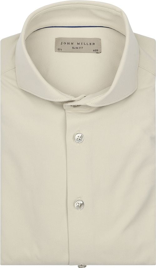 John Miller Shirt Hyperstretch Beige Product
