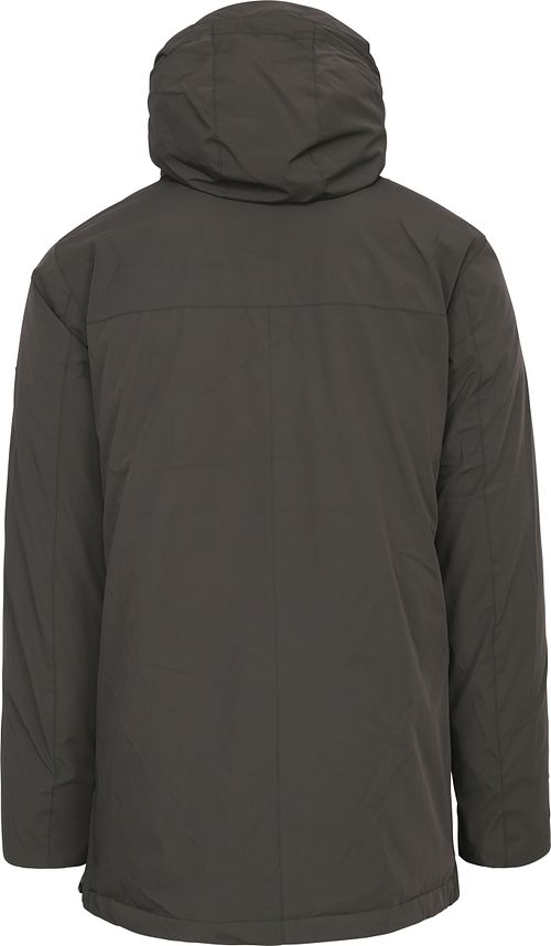 Suitable Baz Winterjas Donkergroen Product / Achterkant