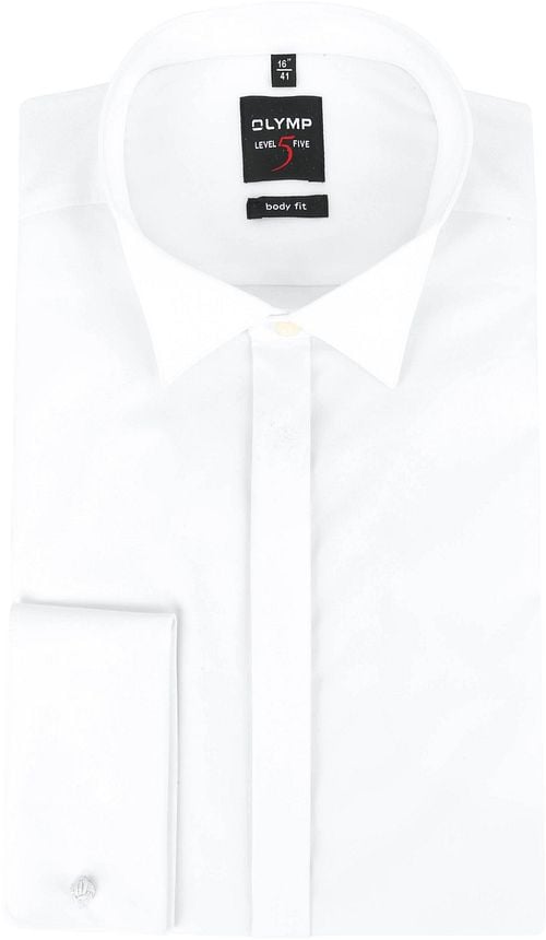 OLYMP Chemise de Smoking Level 5 Coupe Cintrée Blanc Product
