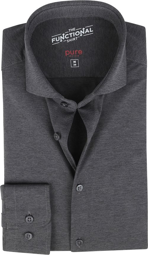 Pure H.Tico The Functional Shirt Antraciet Product