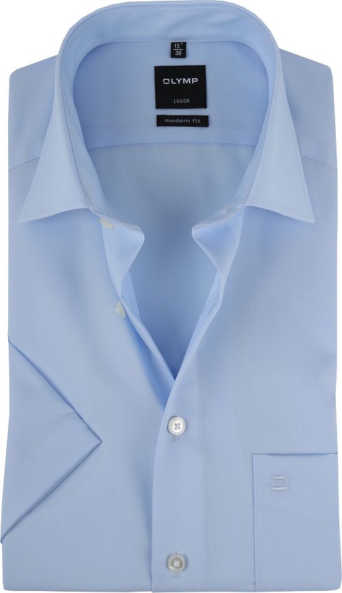 OLYMP Overhemd Luxor Blauw Product