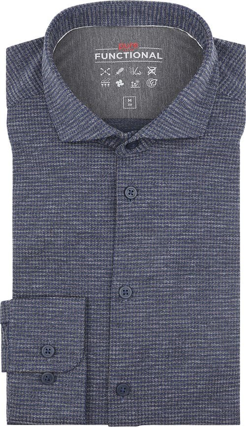 Pure The Functional Shirt Pattern Anthracite Product