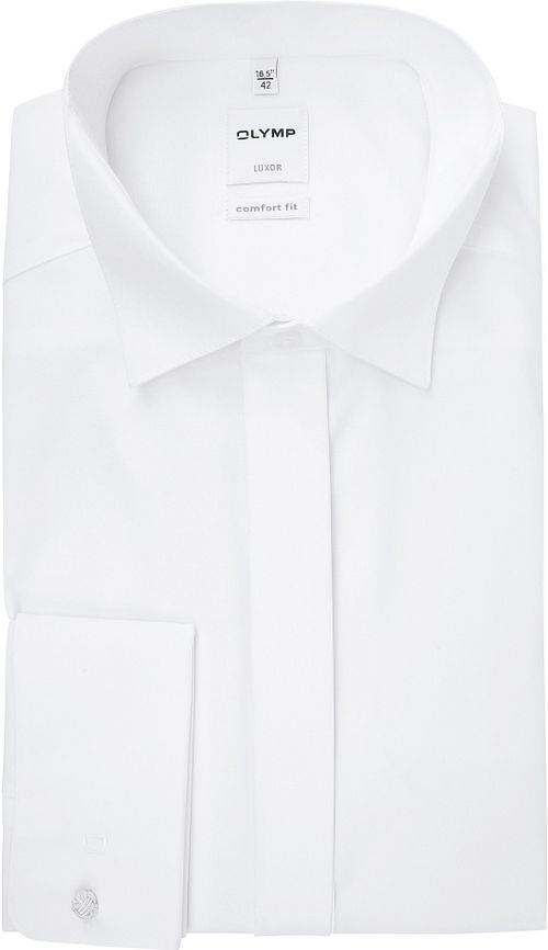 Olymp Chemise Luxor Coupe Confort Blanc Product
