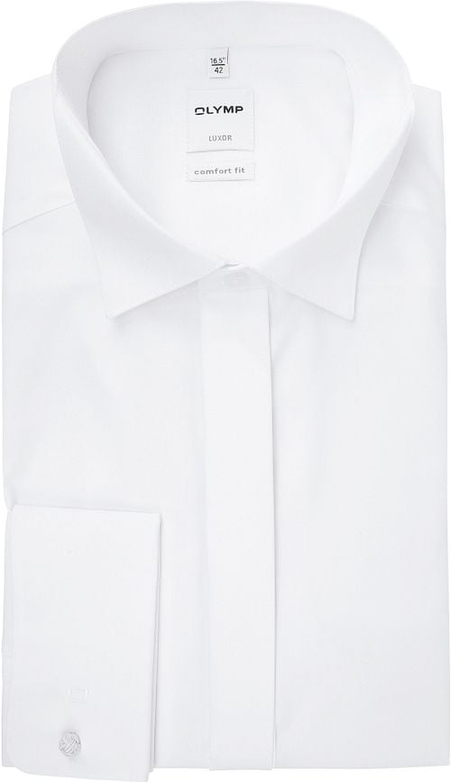 Olymp Luxor Shirt White Comfort Fit Product