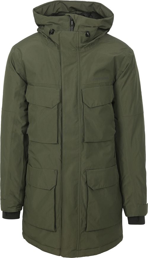 Didriksons Parka Drew Olivgrün Product