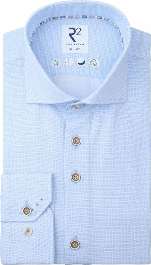 R2 Shirt Oxford Light Blue Product