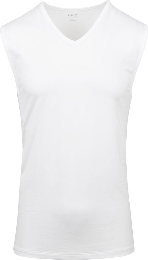 Mey V-Ausschnitt Dry Cotton Muscle Singlet Weiß Product