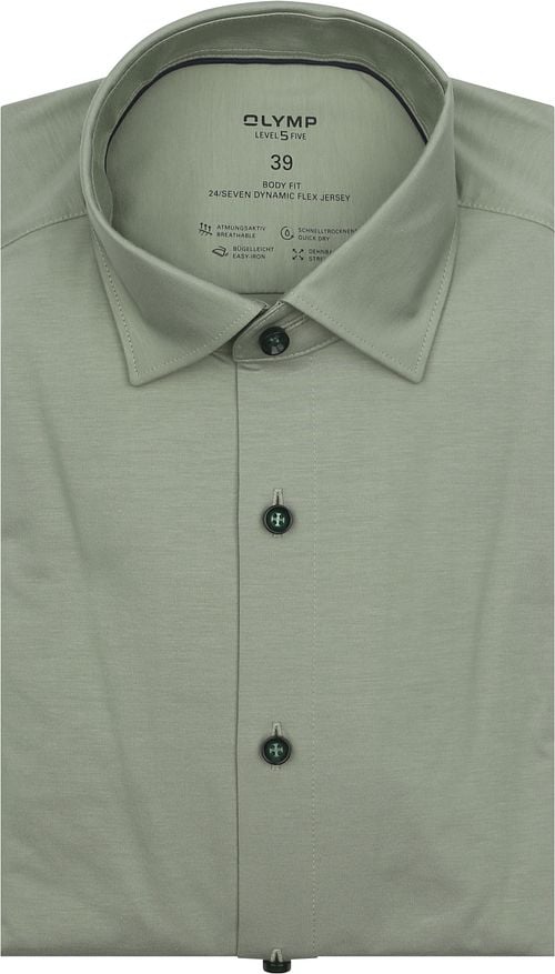 OLYMP Shirt Level 5 24/Seven Green Product