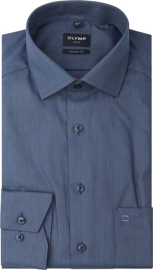 Olymp Luxor Overhemd Blauw Product