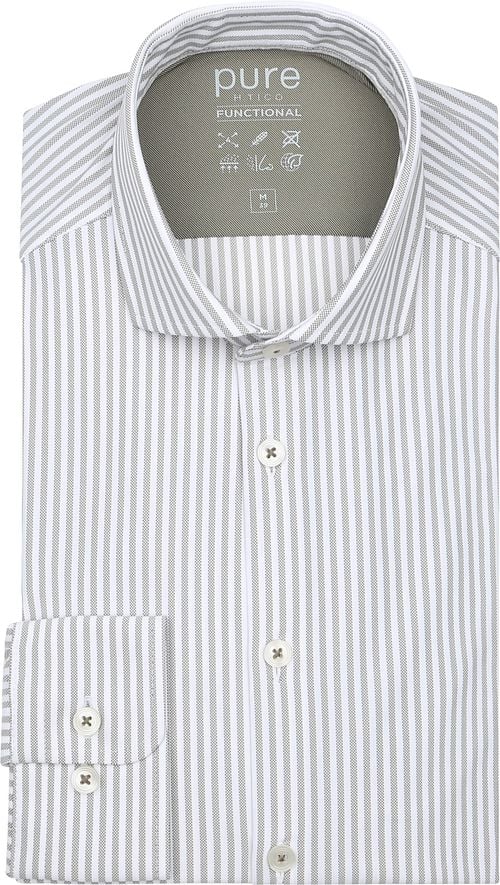 Pure The Functional Shirt Streep Beige Product