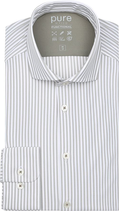 Pure The Functional Shirt Stripes Beige Product