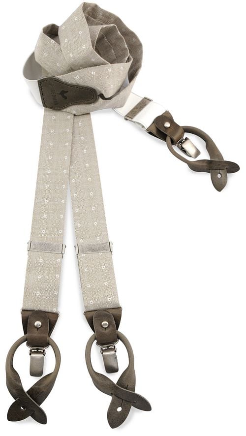 Sir Redman Suspenders Bridal Blossom Taupe Product / Detail