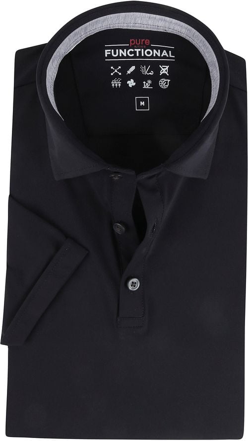 Pure Functional Polo Shirt Black Product