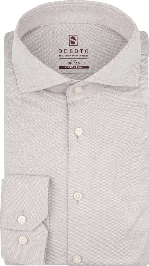 Desoto Essential Shirt Hai Piqué Beige Product