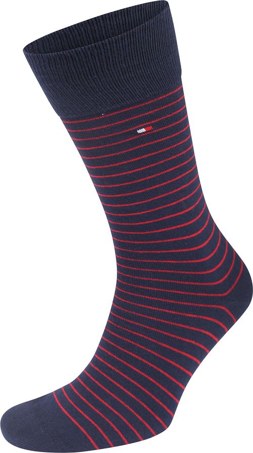 Tommy Hilfiger Socks 2 Pair Dark Blue Stripe Product