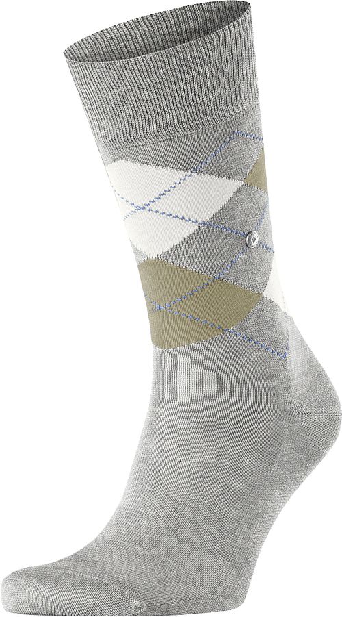 Burlington Manchester Chaussettes Gris 3623 Product