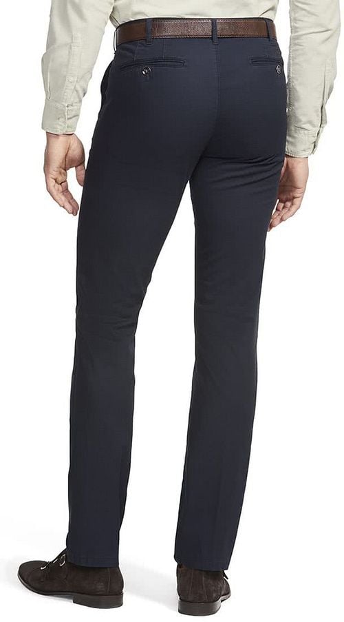Meyer Chino Bonn Donkerblauw Model / Achterkant