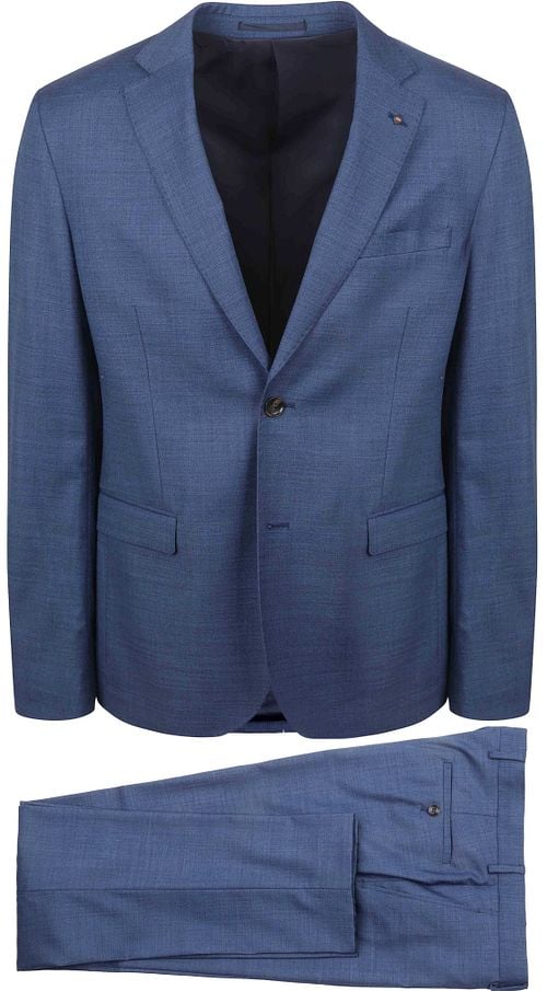 Suitable Toulon Suit Wool Blau