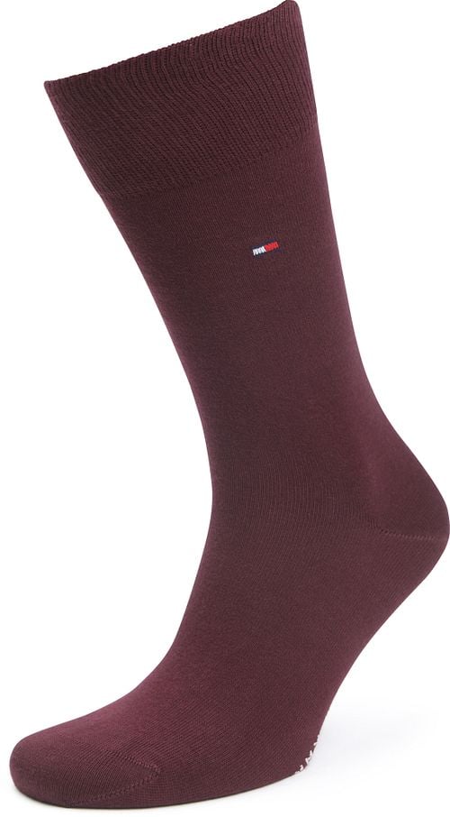 Tommy Hilfiger Classic 2-Pair Socks Burgundy Black