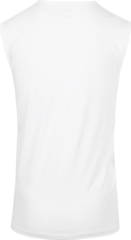Mey V-neck Dry Cotton Muscle Singlet White Product / Achterkant
