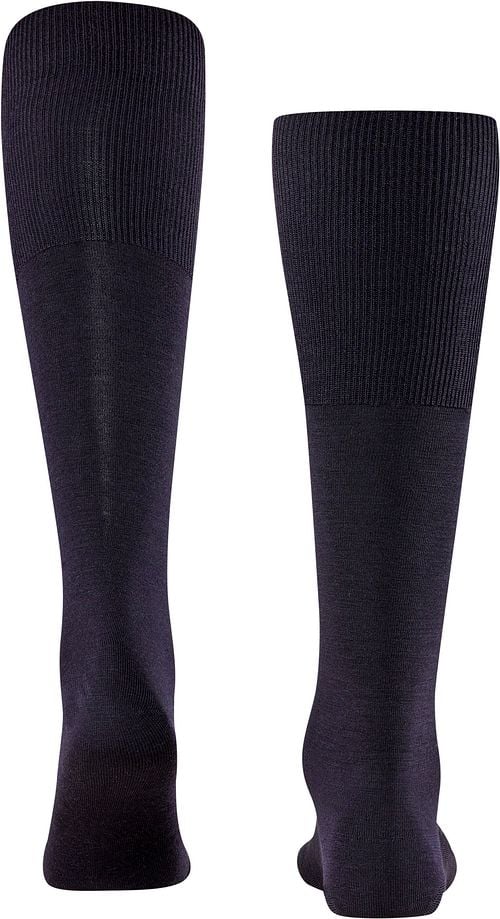 Falke Airport Kniekous Navy Product / Achterkant
