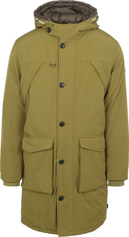 Scotch & Soda Veste Parka Vert Olive Product