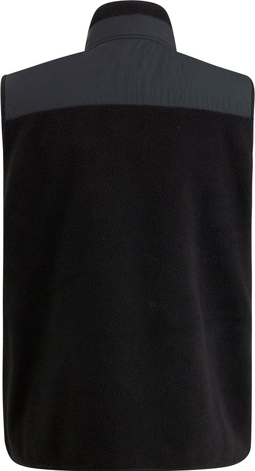 PME Legend Fleece-Bodywarmer Schwarz Product / Achterkant