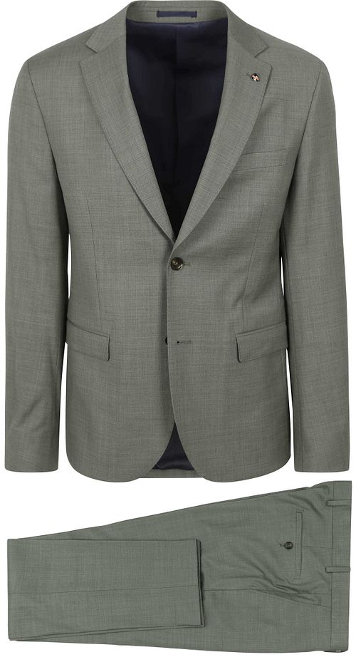 Suitable Strato Toulon Suit Wool Green Product