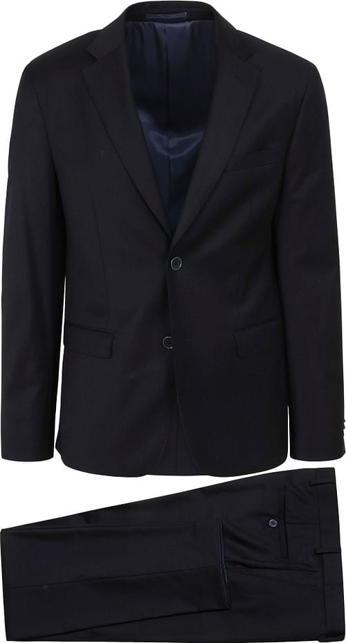 Suitable Anzug Toulon Serge Wolle Uni Navy Product