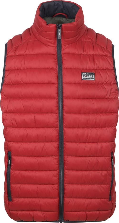 NZA Bodywarmer Hooded Puffer Cherry Red Product