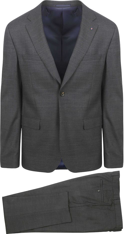 Suitable Costume Strato Toulon Laine Anthracite Product