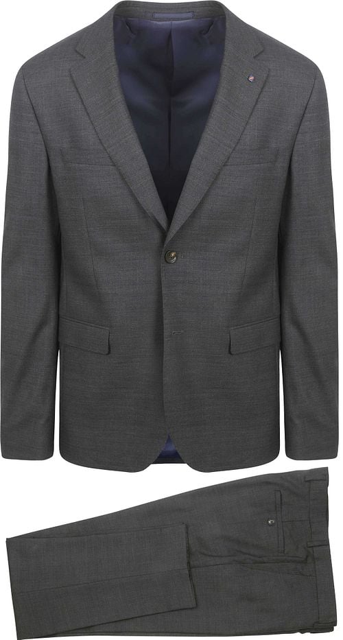Suitable Strato Toulon Suit Wool Anthracite Product