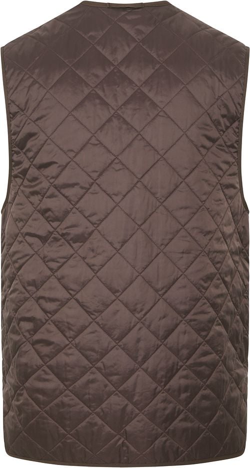 Barbour Veste Sans Manches Marron Product / Achterkant