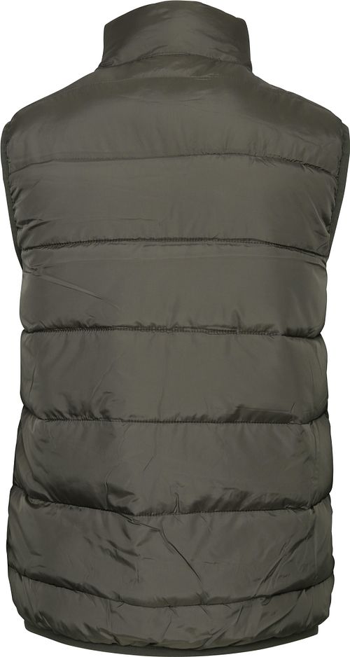 Suitable Bodywarmer Mountain Dark Green Product / Achterkant