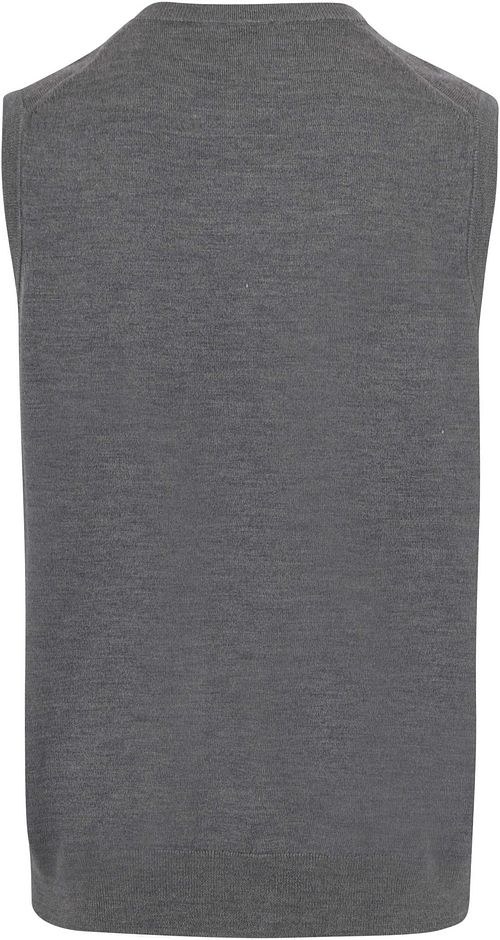 Olymp Spencer Wolle Grau Product / Achterkant