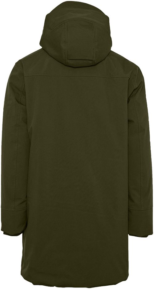 KnowledgeCotton Apparel Jacket Dark Green Product / Achterkant
