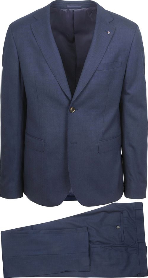 Suitable Strato Toulon Kostuum Wol Navy Product