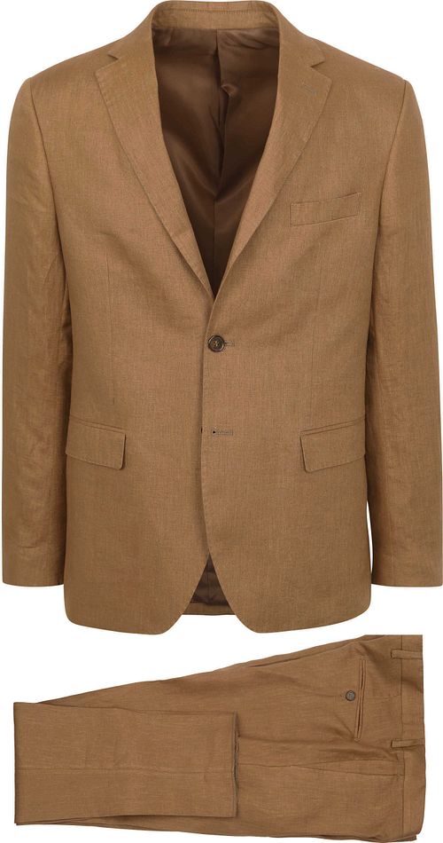 Suitable Leinen Suit Camel Product
