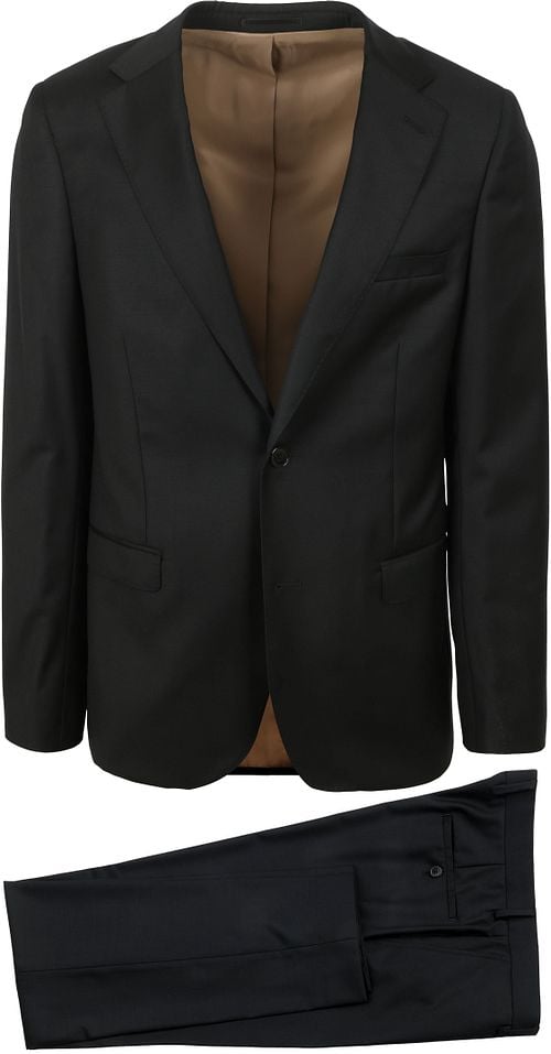 Suitable Suit Wool Uni Black Product