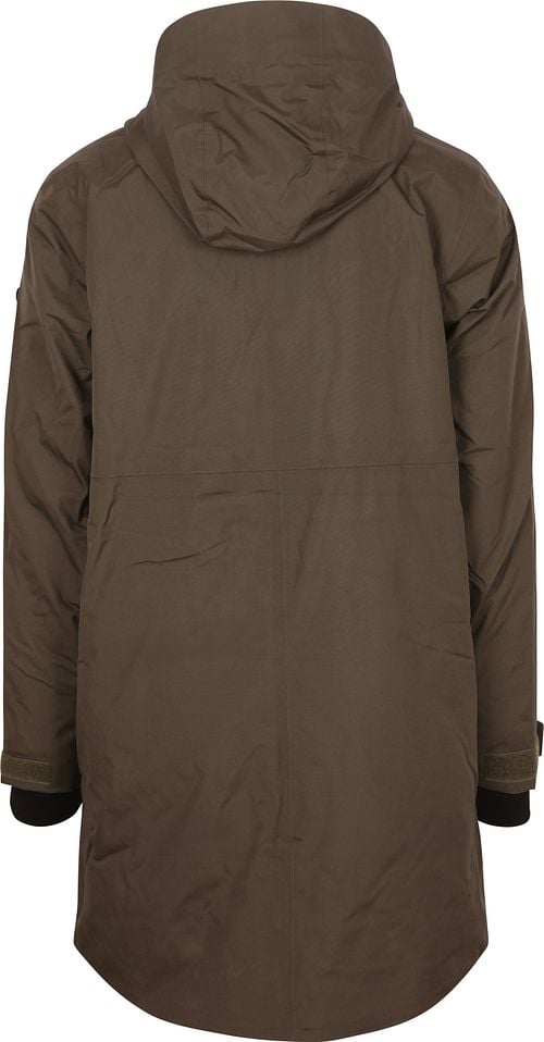 Didriksons Parka Kenny Bruin Product / Achterkant