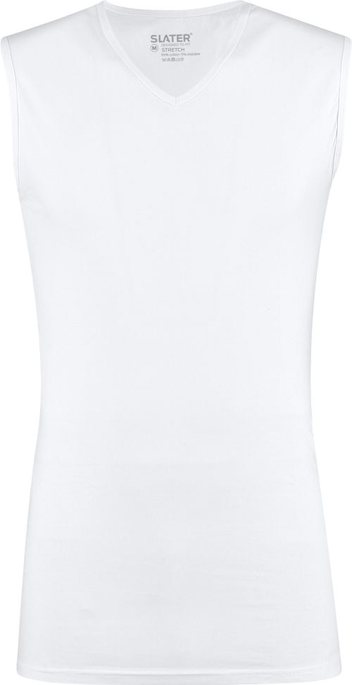 Slater Basic Singlet White Product