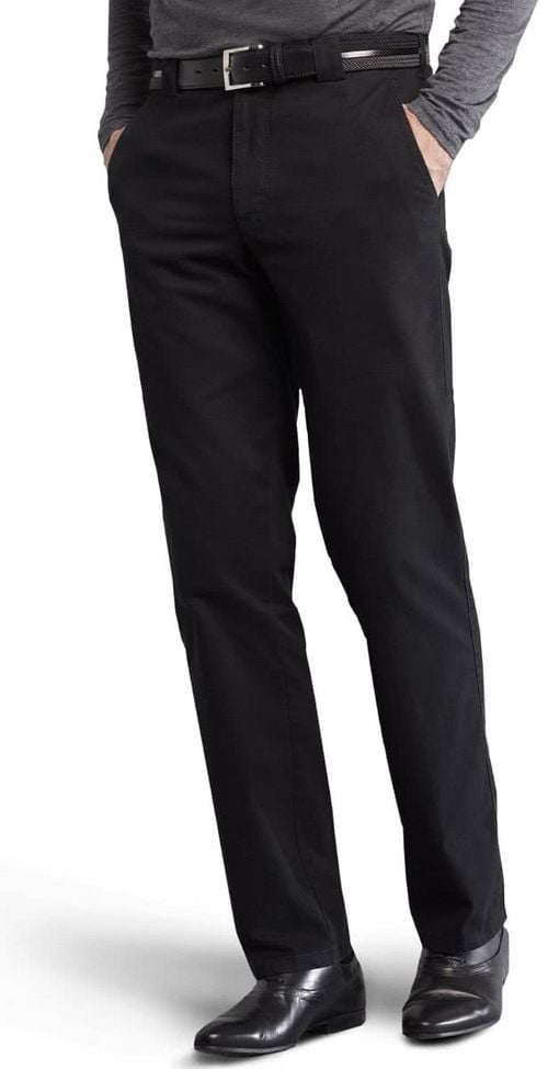 Meyer Pants Roma Black Model / Voorkant