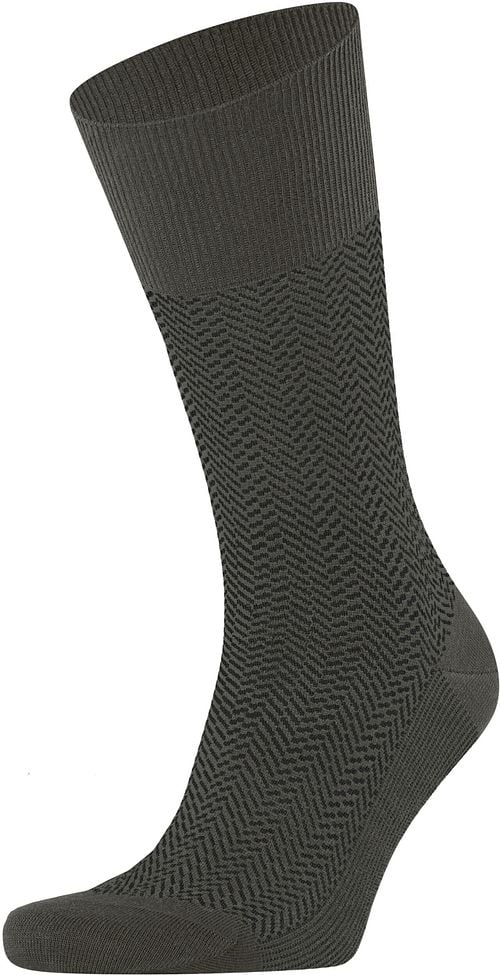 Falke Airport Herringstripe Socke Army Product