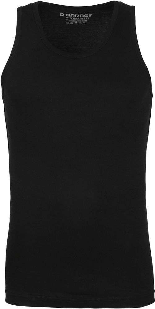 Garage Stretch Basic Singlet Schwarz Product