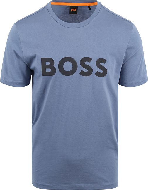 Boss logo outlet t shirt