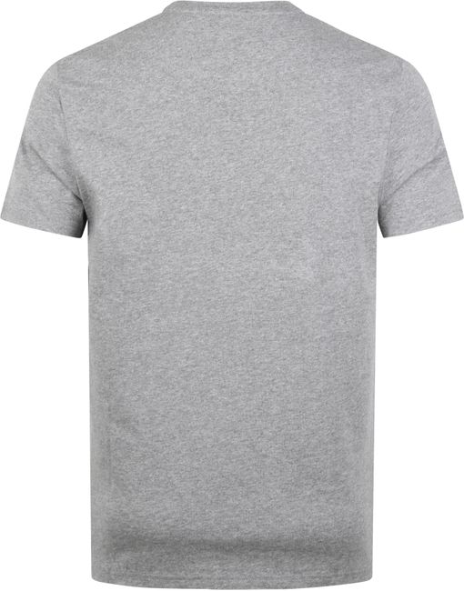 Buy Lyle And Scott Vintage Mens Plain T-Shirt Light Grey Marl