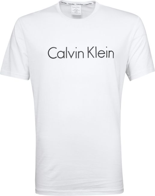 Calvin Klein T-Shirt Logo White ...